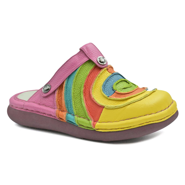 Oak silver rainbow shoes