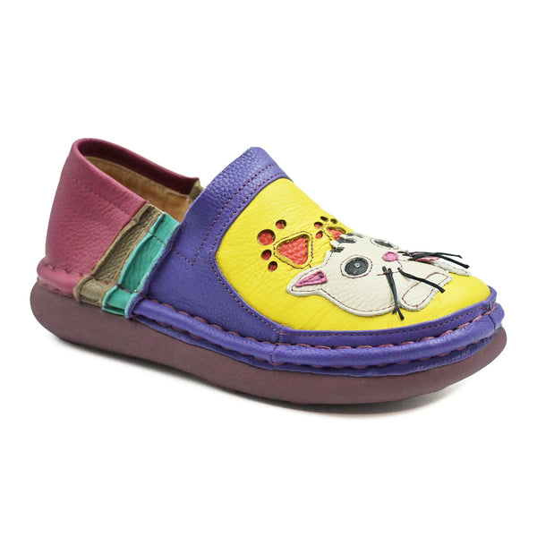 Oak silver rainbow shoes